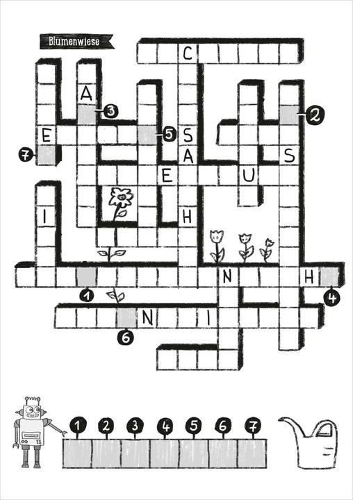 Produktbild Pocket-Rätsel-Block: Kreuzworträtsel (Deutsch, Nikki Busch)