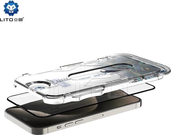 Actual product image Lito MatteGuard incl. installation tool (1 Piece, Apple iPhone 14, Apple iPhone 13 Pro, Apple iPhone 13)