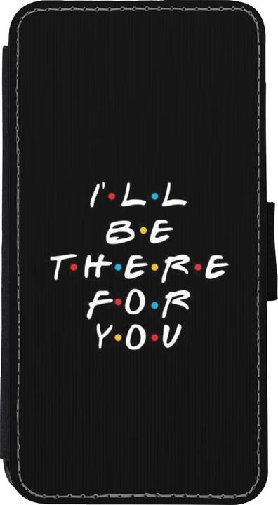 Actual product image PhoneLook Coque Wallet noir Friends Be there for you (Apple iPhone XS Max)