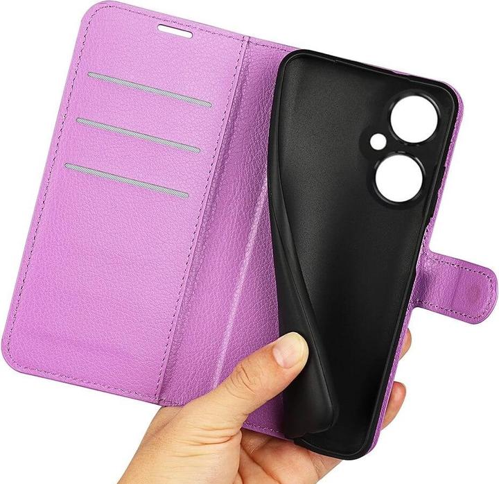 Produktbild Cover-Discount OnePlus Nord CE 3 Lite - Leder Etui Hülle violett (OnePlus Nord CE 3 Lite)