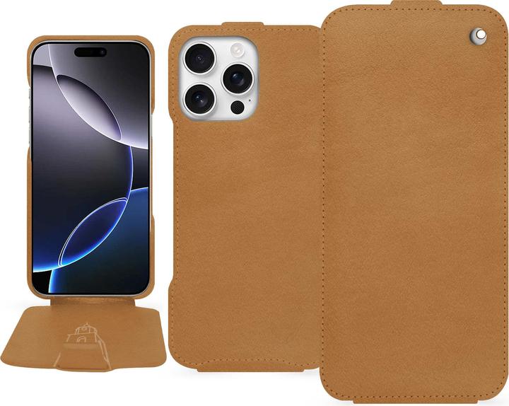 Image du produit Noreve Coque à rabat vertical en cuir (Apple iPhone 16 Pro Max)