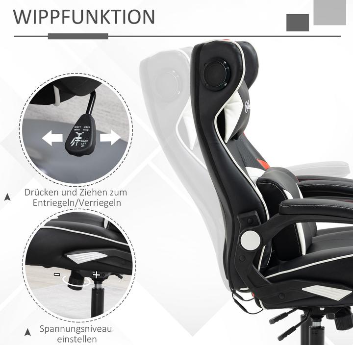 Actual product image Vinsetto Gaming chair