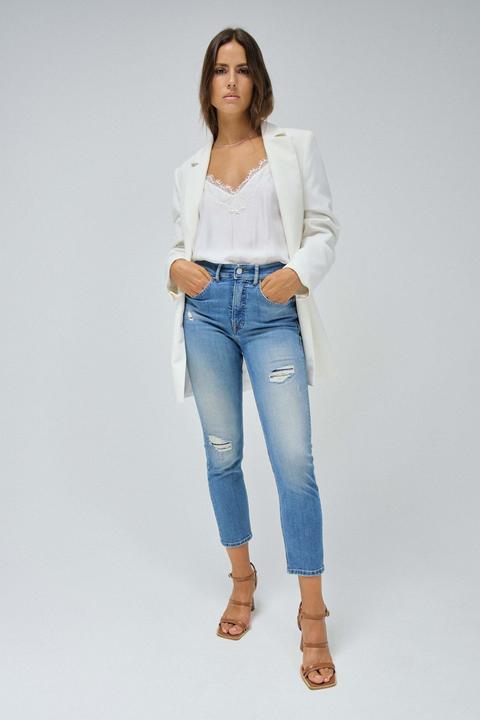 Actual product image Salsa Jeans Faith Destroyed Greencast jeans (W32/L28)