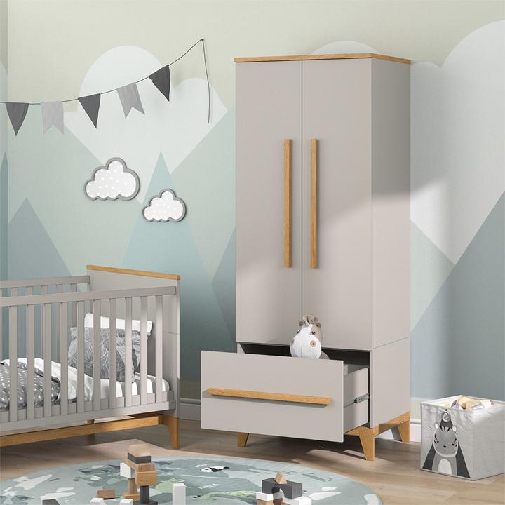 Produktbild VitaliSpa Kinderkleiderschrank Malia, Cashmere-Eiche, 70 x 186.8 cm (70 cm)