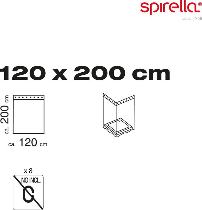 Actual product image spirella Wet (120 x 200 cm)