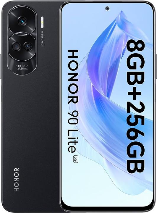 Honor 90 Lite (256 GB, Midnight Black, 6.70", Dual SIM, 100 Mpx, 5G)