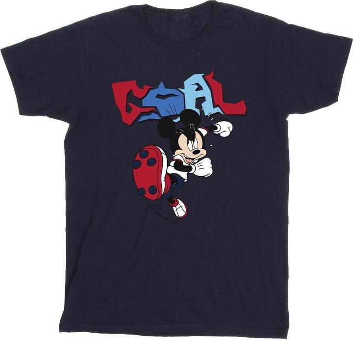 Disney Mickey Mouse Goal Striker Pose TShirt (M)