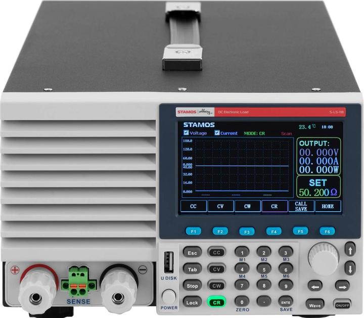 Produktbild Stamos Elektronische Last Electronic Load DC 500 W 0 - 40 A USB LCD programmierbar
