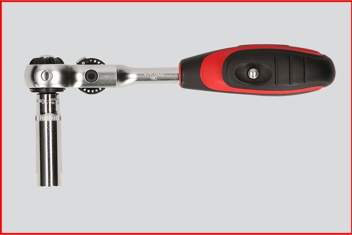 Produktbild KS Tools 1/4 MODIFIX Mini-T-Griff-Schwenkkopf-Knarre, 72 Zahn (1/4")