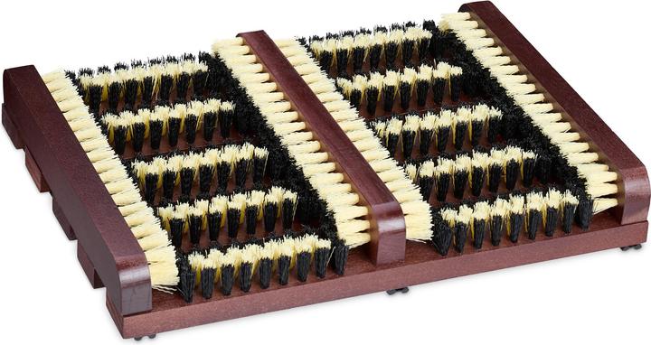 Dunkelbraun, Beige, Schwarz