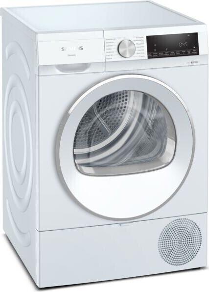 Siemens WQ33G2D175 Tumble Dryer (Front Load, Free Standing, Heat Pump, Condensation, A, 8 kg, iQ500 (8 kg, Right)