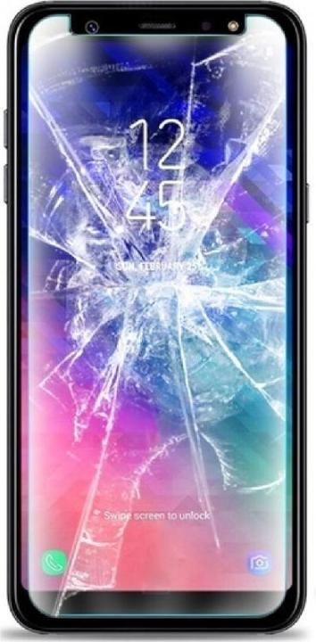 Actual product image Protectorking 2x Panzerfolie Anti-Shock matt entspiegelt (2 Piece, Samsung Galaxy A6)