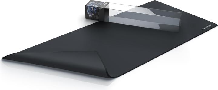 Actual product image Titanwolf Gaming Mouse Pad, XXL Speed Gaming Mouse Mat / Extra Large Surface of 900 x 400mm, Logo (Wide)