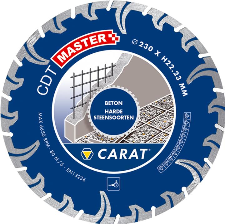 Produktbild Carat DIAMANTZAAG BETON Ã˜125x22,23MM, CDT MASTER - CDTM125300 - CDTM125300