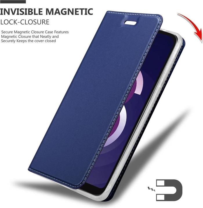 Image du produit Cadorabo Book Classy Style Cover (Huawei Y5 (2019), Honneur 8s)