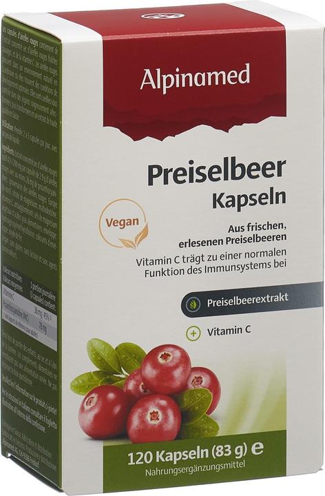 Alpinamed Preiselbeer Kapseln (1 Stück, Kapseln, 120 g)
