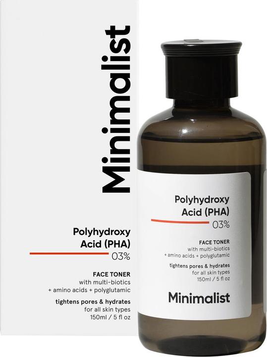 Minimalist Polyhydroxy Acid (PHA) 03% Face Toner (Tonic, 150 ml)