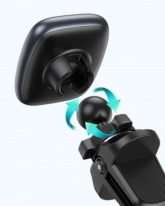 Actual product image Wozinsky WUMTK magnetic phone holder for car air vent - black