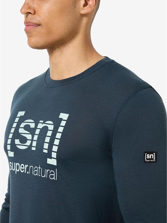 Produktbild Super Natural Grid Logo L/S (XXL)