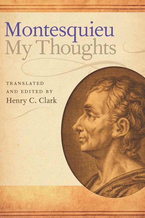 Produktbild My Thoughts (Englisch, Charles-Louis de Secondat Montesquieu, 2012)