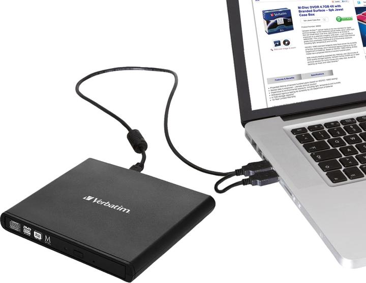 Productafbeelding Verbatim Slimline (DVD-brander)