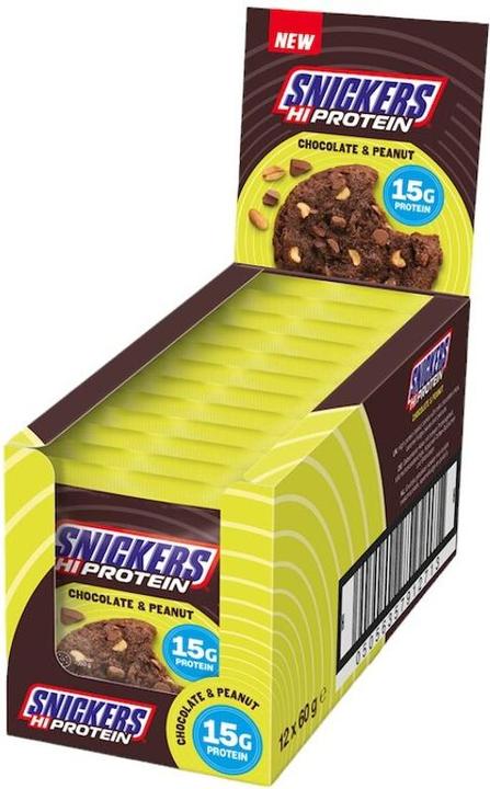 Produktbild Mars Snickers Hi Protein (Schokolade und Erdnüsse, 12 Stk., 720 g)