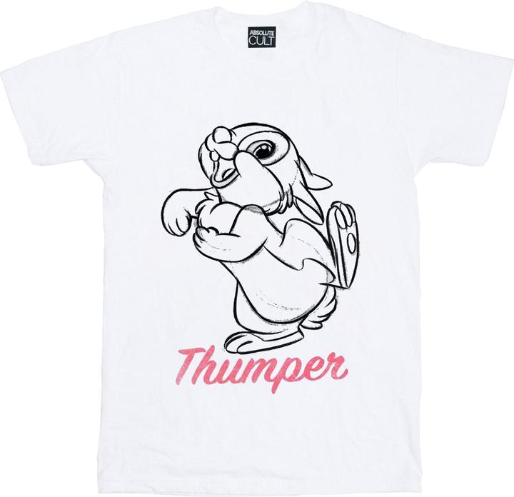 Disney Bambi Thumper Line Drawing TShirt Mädchen
