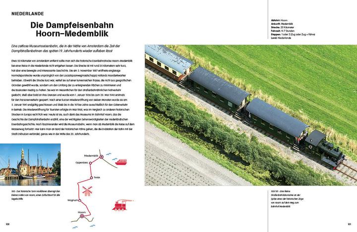 Produktbild Die Welt per Zug entdecken (Deutsch, Franco Tanel, 2024)
