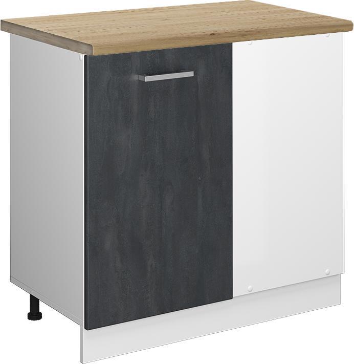 Actual product image Vicco Eckunterschrank R-Line (86 x 46 x 81.5 cm)