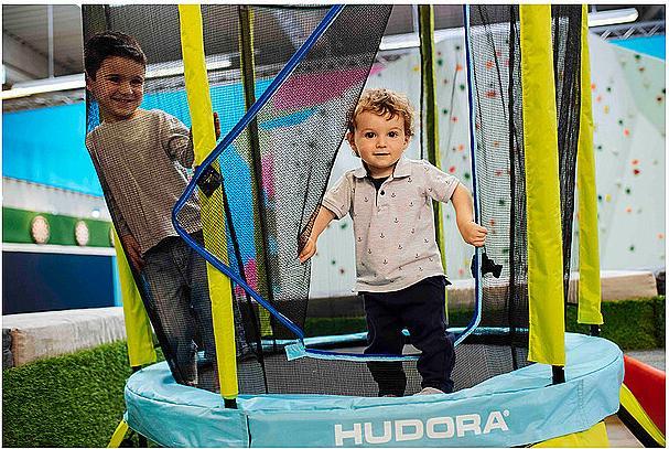 Actual product image Hudora Children's trampoline with safety net (140 cm)