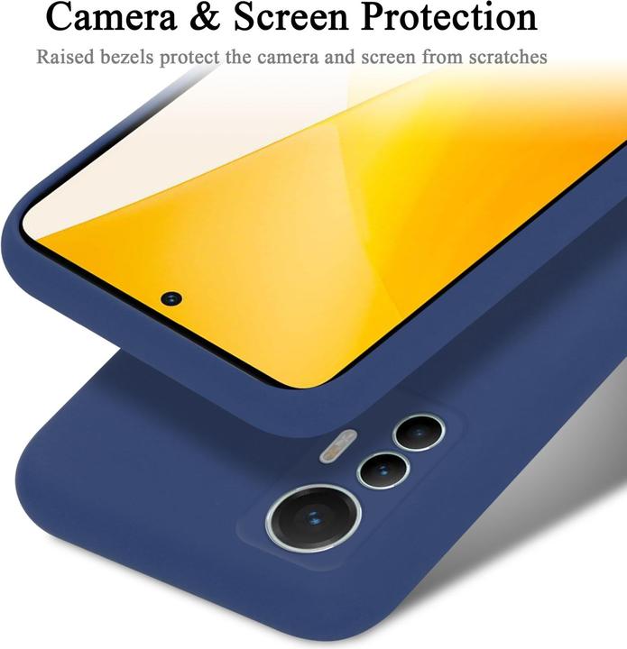 Produktbild Cadorabo TPU Liquid Silicone Case Hülle für Xiaomi 12 LITE (Xiaomi 12 Lite)