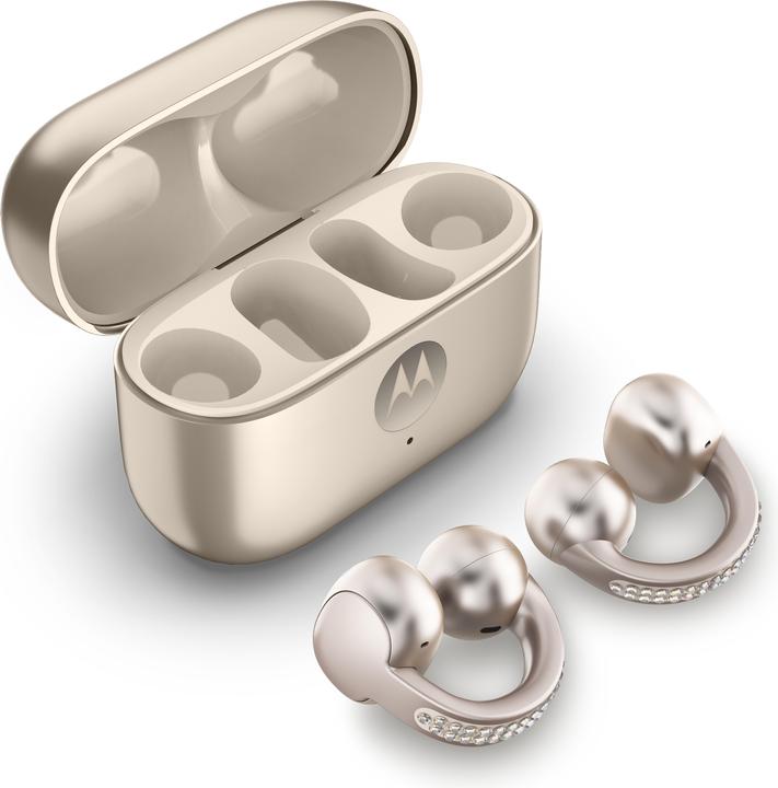 Actual product image Motorola Moto Buds Loop - french oak (ANC, 8 h, Wireless)
