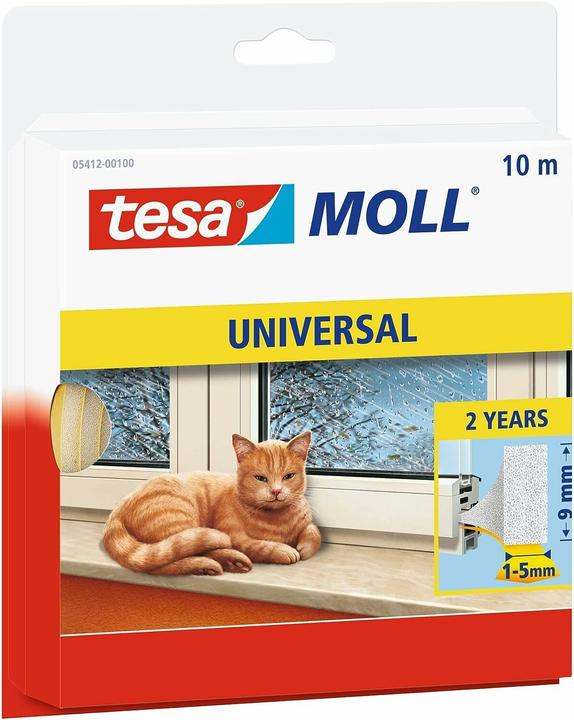 tesa guarnizione in schiuma tesamoll UNIVERSAL, autoadesiva, per isolamento