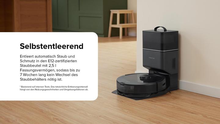 Actual product image Roborock Q8 Max+ (Vacuum mopping robot)