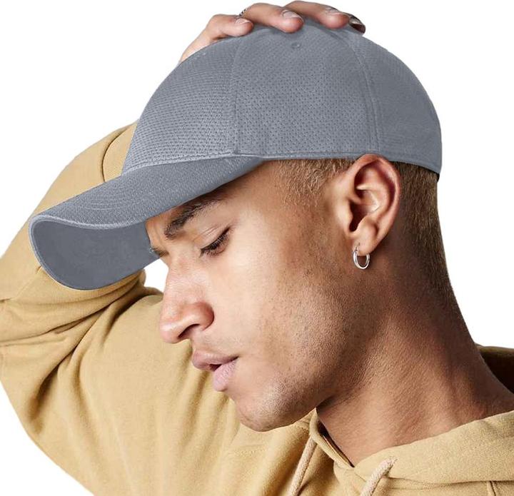 Produktbild Beechfield Erwachsene 6 Panel AirMesh Cap (One Size)