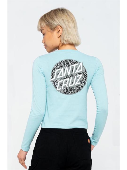 Actual product image Santa Cruz Screaming Paisley Dot Longsleeve (M)