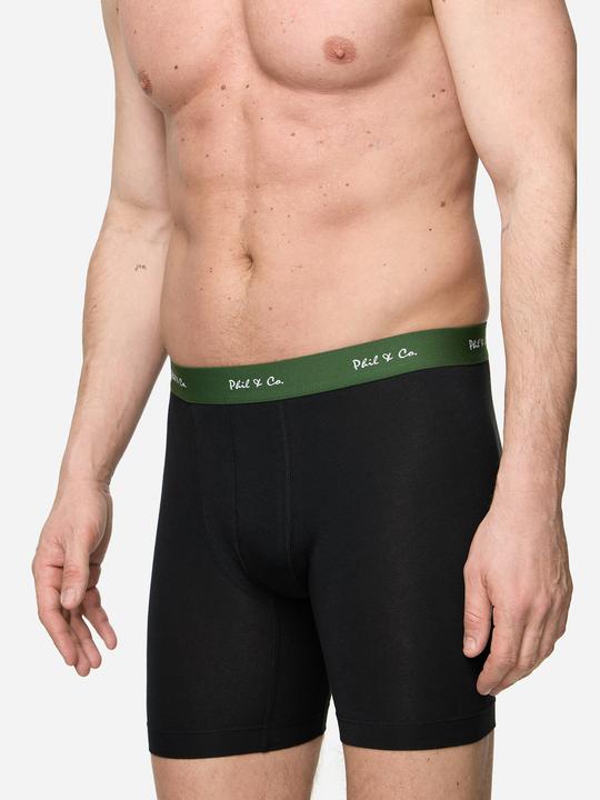 Immagine prodotto Phil & Co. Berlin Pantaloni retrò in jersey Boxer lunghi (M, confezione da 3)