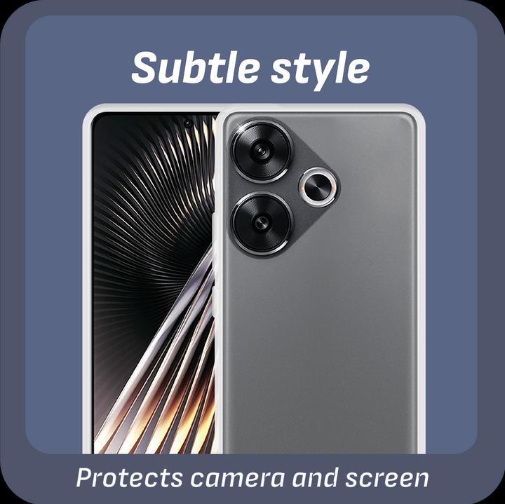 Actual product image Cazy Soft TPU protective cover (Xiaomi Poco F6)
