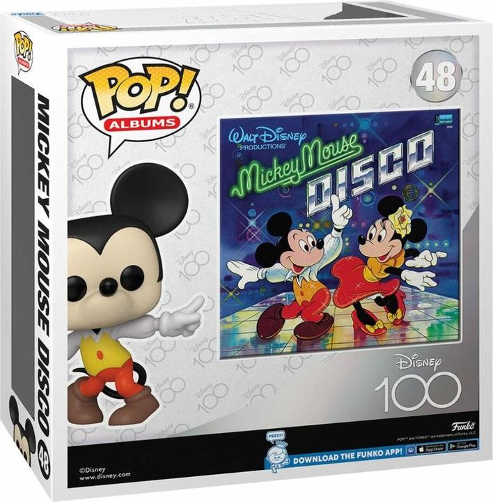 Image du produit Funko Disney POP! Albums Vinyl Figurine Mickey Mouse Disco 9 cm