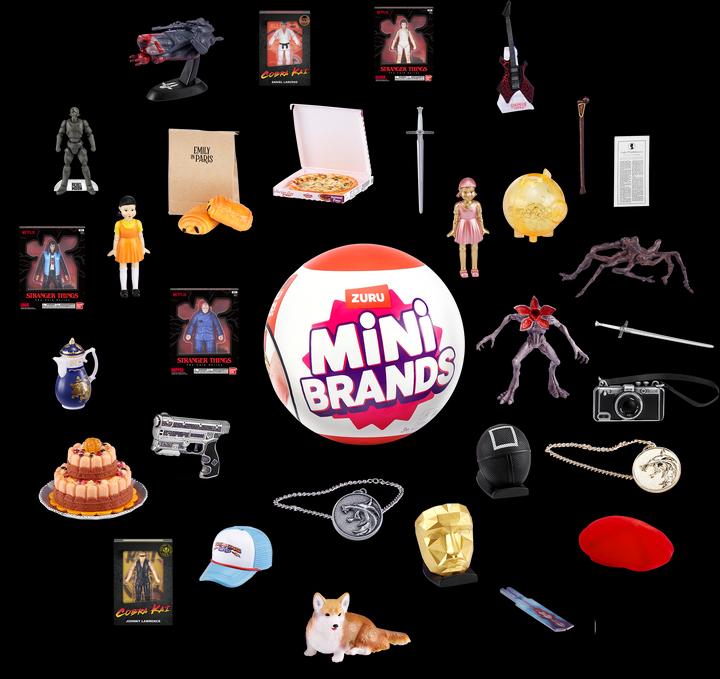 Produktbild Zuru MINI BRANDS-NETFLIX MINI BRANDS-CAPSULE,S1,CAPSULE,GQ,13PC