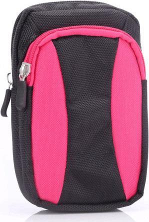 Image du produit Hermex Sacoche ceinture de voyage pour argent liquide et smartphones - Rose