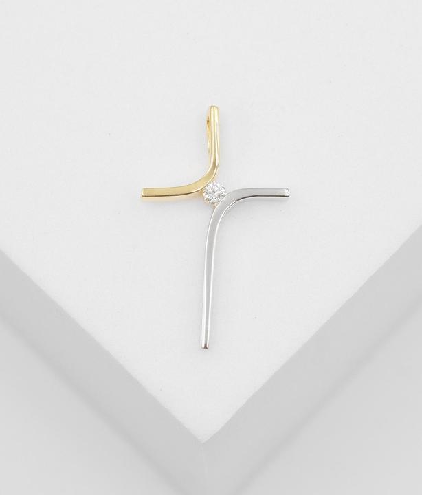 Image du produit Muau Croix (Or jaune 18 carats 750, Or)