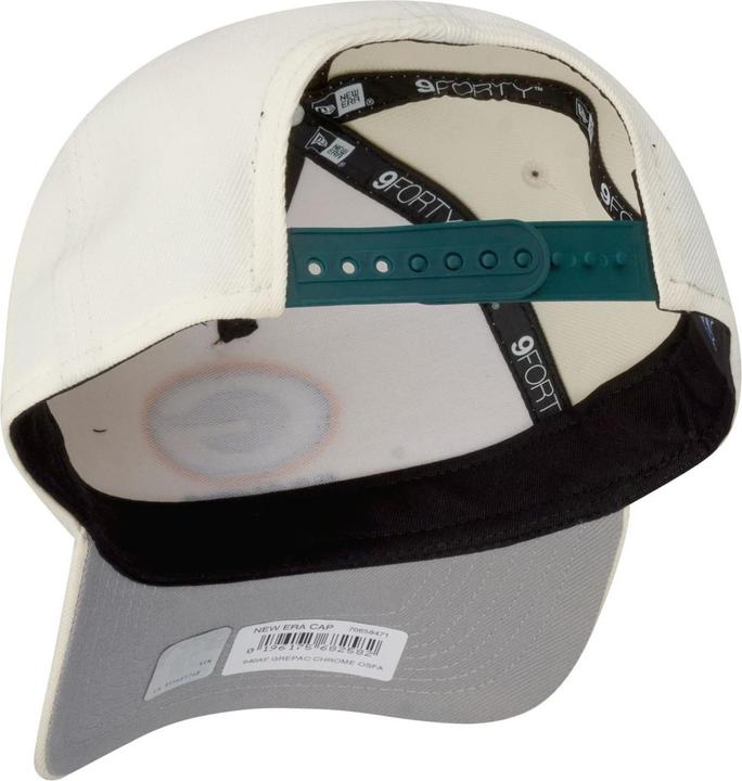 Actual product image New Era 9Forty A-Frame Cap - Green Bay Packers chrome white (One size)