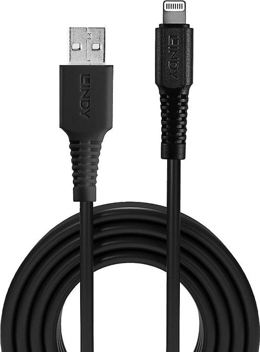 Actual product image Lindy Lightning – USB A (0.50 m, USB 2.0)