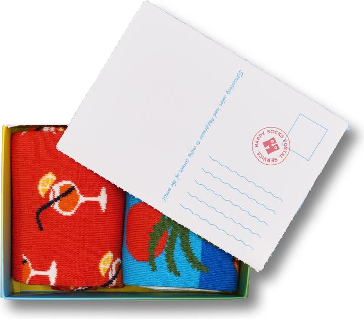 Immagine prodotto Happy Socks Vita da spiaggia (Confezione da 2, 41 - 46)