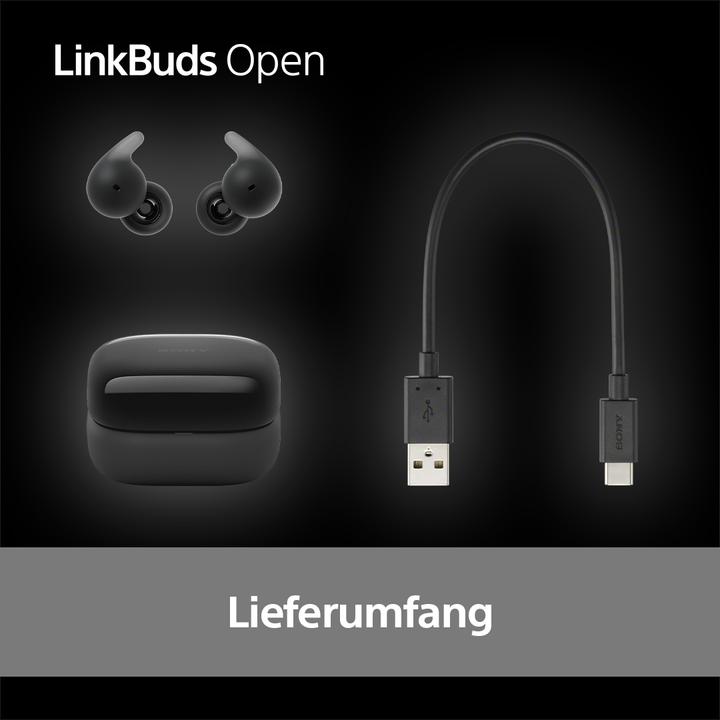 Actual product image Sony LinkBuds Open (No noise cancelling, 8 h, Wireless)