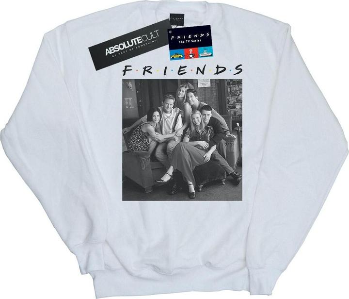 Friends Black And White Photo Sweatshirt (XXL)