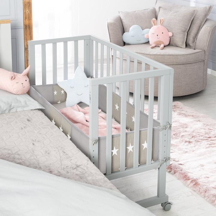 Produktbild Roba Stuben- & Beistellbett 3in1 mit Barriere Little Stars