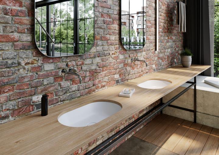 Produktbild Kaldewei Centro Unterbauwaschtisch 3060 910x380mm (380 mm, 910 mm)