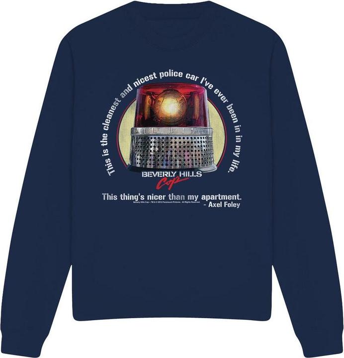 Immagine prodotto Beverly Hills Cop Nicest Police Car Felpa Adulto Unisex (L)